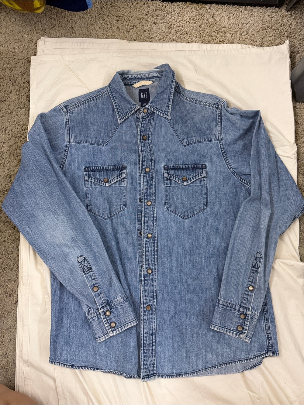 Gap Denim Button Up